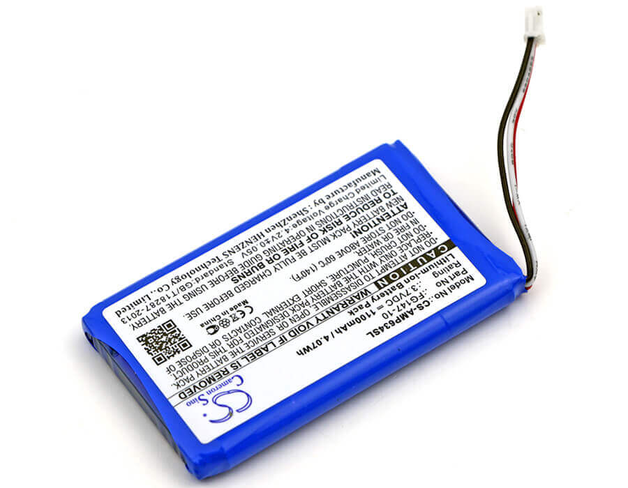 Battery For Amx, Mio Modero Remote Controls, Rs634 3.7v, 1100mah - 4.07wh Remote Control Cameron Sino Technology Limited   