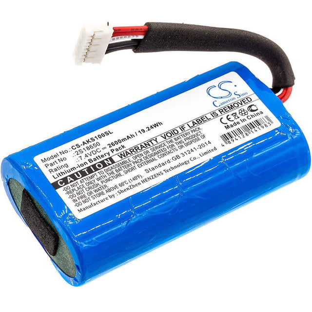 Battery For Anker, Soundcore Boost 7.4v, 2600mah - 19.24wh Speaker Cameron Sino Technology Limited   