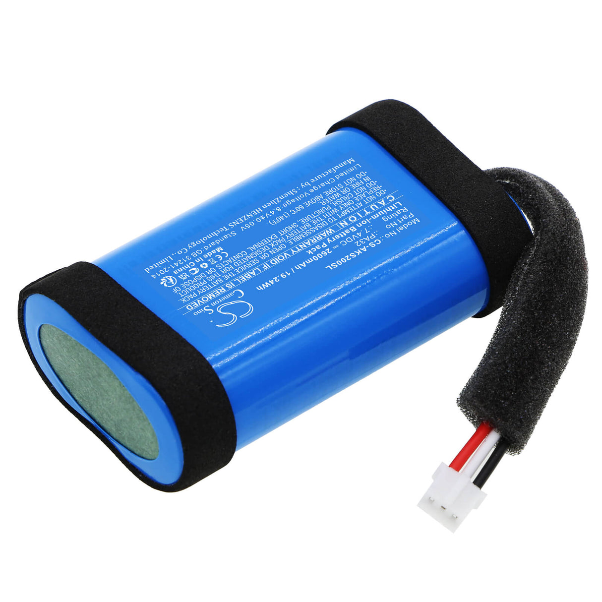 Battery For Anker, Soundcore Flare 2, 7.4v, 2600mah - 19.24wh Speaker Cameron Sino Technology Limited   