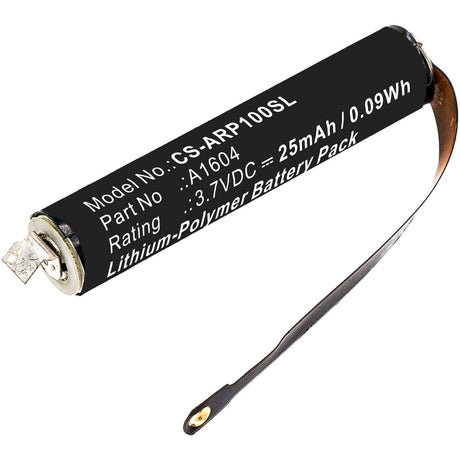 Battery For Apple, A1523, A1722, A2031 3.7v, 25mah - 0.09wh Batteries for Electronics Suspended Product   