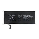 Battery For Apple, A1549, A1586, A1589, Iphone 6 3.82v, 2160mah - 8.25wh Mobile, SmartPhone Cameron Sino Technology Limited   