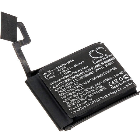 Battery For Apple, A1976, Watch Series 4 44mm, 3.82v, 290mah - 1.11wh Smartwatch Cameron Sino Technology Limited   