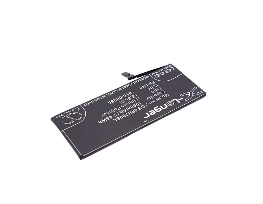 Battery For Apple Iphone 7, Iphone 7 4.7", A1660 3.8v, 1960mah - 8.14wh Mobile, SmartPhone Cameron Sino Technology Limited   