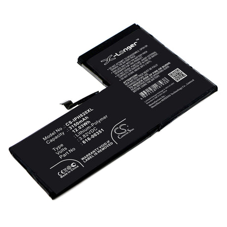 Smartphone battery For Apple, Iphone X, Mqa52ll/a, Mqa62ll/a 3.82v, 3150mah - 12.03wh Mobile, SmartPhone Cameron Sino Technology Limited   