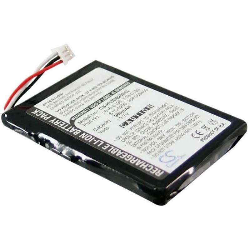 Battery For Apple Ipod Photo, Photo 40gb M9585zr/a, Photo 40gb M9585ll/a 3.7v, 900mah - 3.33wh Media Player Cameron Sino Technology Limited   