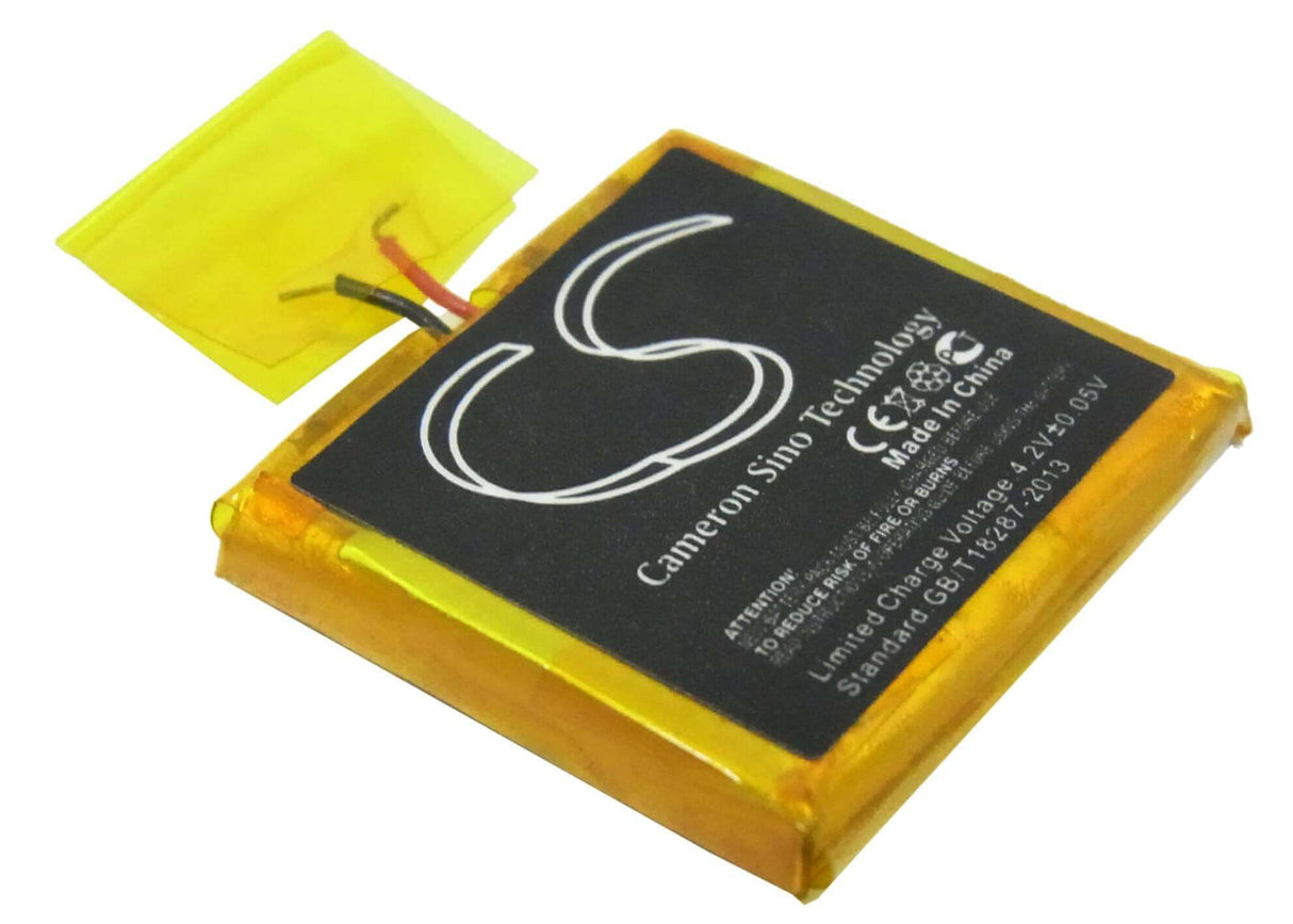 Battery For Apple Ipod Shuffle G2 1gb, Ipod Shuffle G3 3.7v, 100mah - 0.37wh Media Player Cameron Sino Technology Limited   