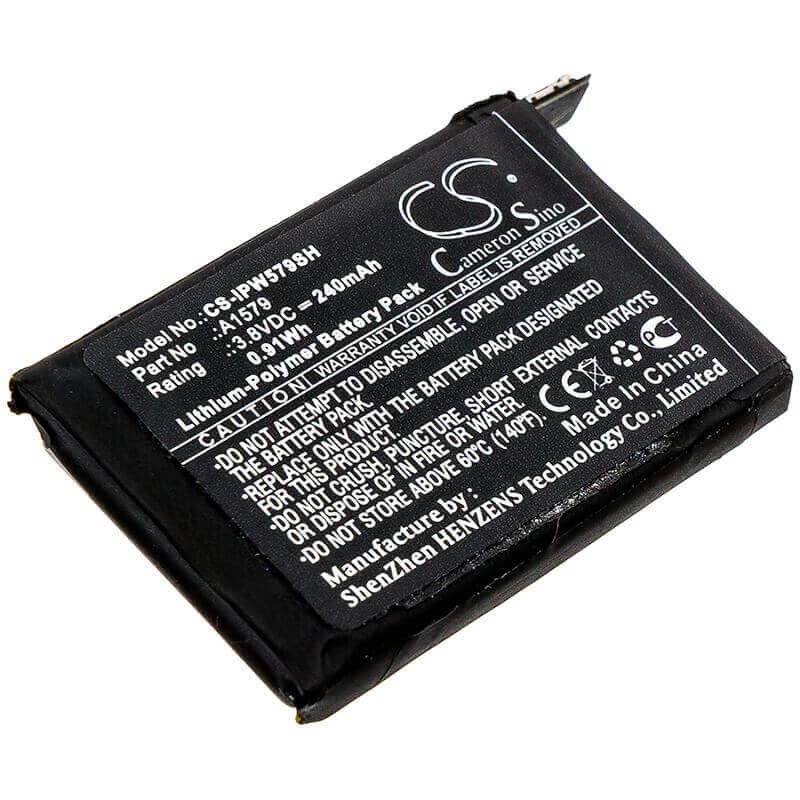 Battery For Apple, Iwach 1 42mm, Watch 1st Gen 42mm, 3.8v, 240mah - 0.91wh Smartwatch Cameron Sino Technology Limited   