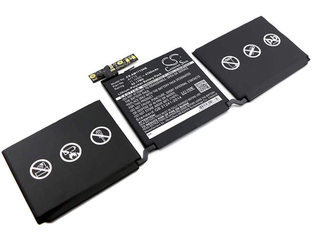 Battery For Apple, Macbook Pro 13.3, Macbook Pro 13.3 2016 Retina, Mll42ch/a 11.1v, 4700mah - 52.17wh Batteries for Electronics Cameron Sino Technology Limited   