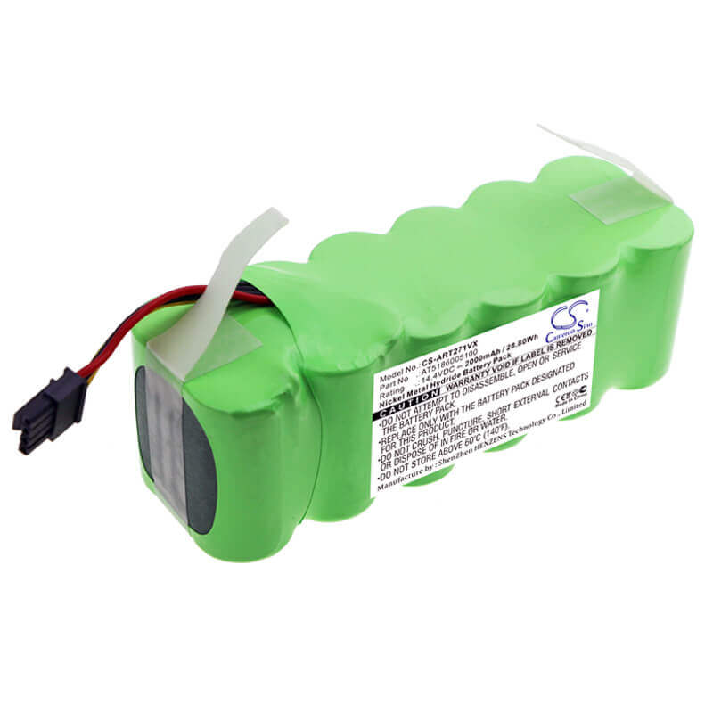 Battery For Ariete, 271100aluk, 271100ar0, 271100ard 14.4v, 2000mah - 28.80wh Vacuum Cameron Sino Technology Limited   