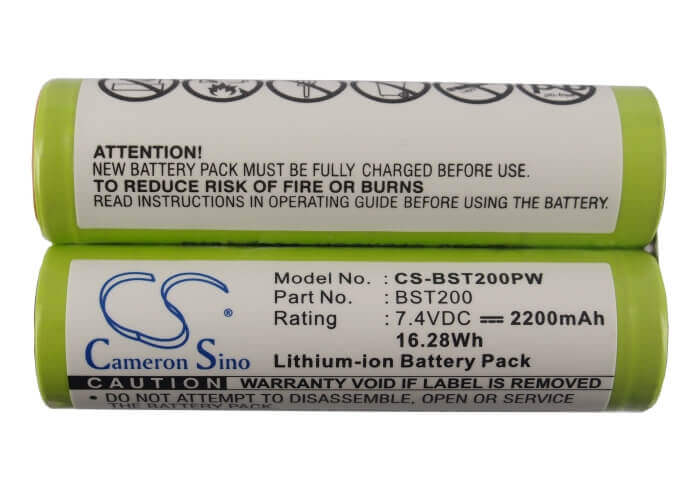 Battery For As-schwabe Handlampe Evo3, Lichtfabrik Led, Black & Decker 7.4v, 2200mah - 16.28wh Power Tools Cameron Sino Technology Limited   