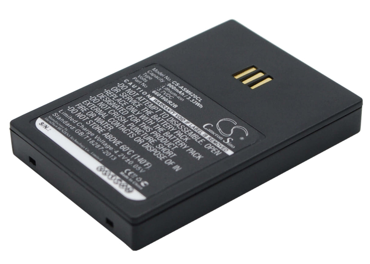 Battery For Ascom, 9d62, D62, I62, I62 3.7v, 900mah - 3.33wh Cordless Phone Cameron Sino Technology Limited (Cordless Phone)   