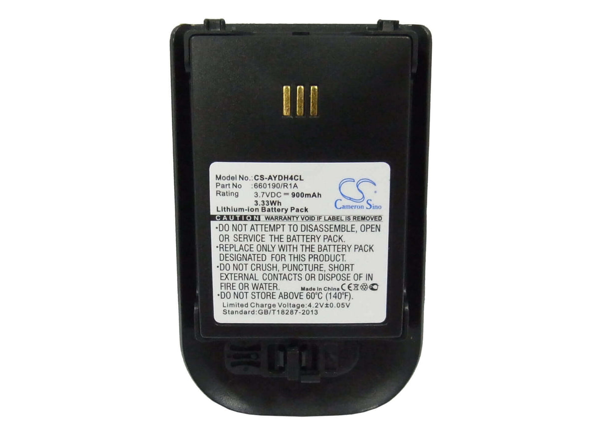 Battery For Ascom, D62 Dect, Dh4-acab 3.7v, 900mah - 3.33wh Batteries for Electronics Cameron Sino Technology Limited   