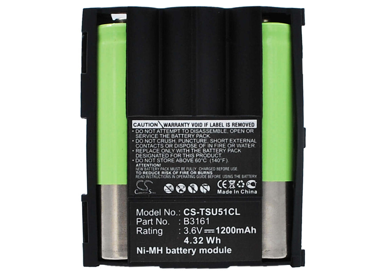 Battery For Ascom, Samba 3.6v, 1200mah - 4.32wh Cordless Phone Cameron Sino Technology Limited (Cordless Phone)   