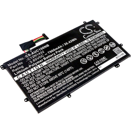 Battery For Asus, 90nl0971-m00290, C100pa, 3.85v, 7900mah - 30.42wh Notebook, Laptop Cameron Sino Technology Limited   