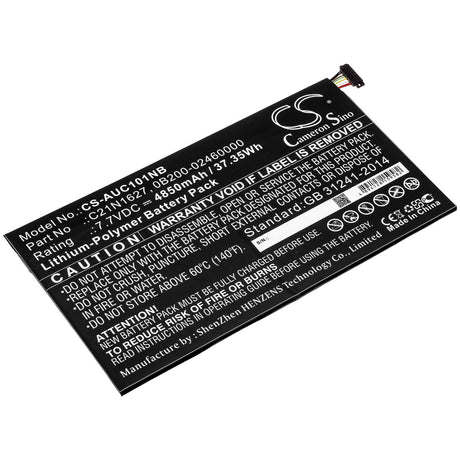 Battery For Asus, C101pa, Chromebook Flip C101pa, Chromebook Flip C101pa-db02 7.7v, 4850mah - 37.35wh Notebook, Laptop Cameron Sino Technology Limited   