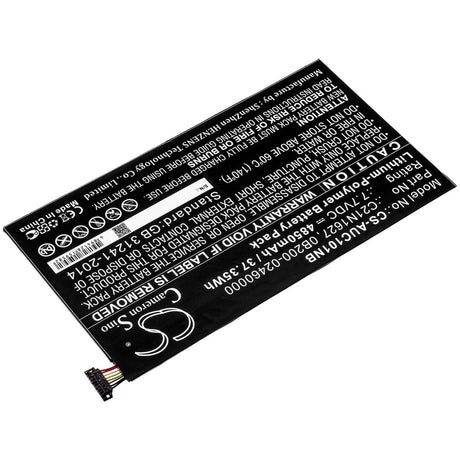 Battery For Asus, C101pa, Chromebook Flip C101pa, Chromebook Flip C101pa-db02 7.7v, 4850mah - 37.35wh Notebook, Laptop Cameron Sino Technology Limited   