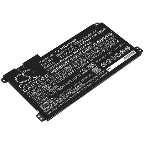 Battery For Asus, E410, E410ma 11.55v, 3450mah - 39.85wh Batteries for Electronics Cameron Sino Technology Limited   