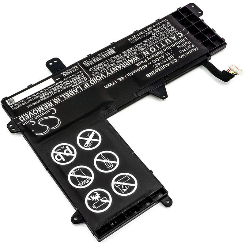 Battery For Asus E502m, E502ma, Eee Book E502ma 11.4v, 4050mah - 46.17wh Notebook, Laptop Cameron Sino Technology Limited   