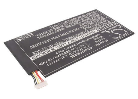 Battery For Asus Ee Pad Tf500, Transformer Pad Tf500, Transformer Pad Tf500d 3.7v, 5000mah - 18.50wh Tablet Cameron Sino Technology Limited   