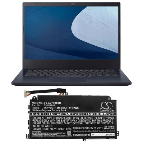 Battery For Asus, Expertbook P2 P2451, Expertbook P2 P2451fa-eb0091r 11.4v, 4155mah - 47.37wh Notebook, Laptop Cameron Sino Technology Limited   