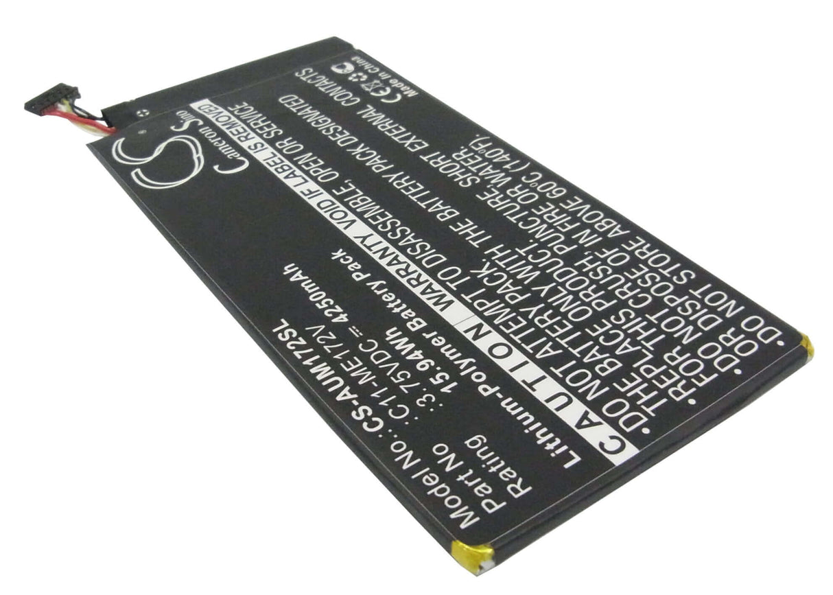 Battery For Asus, Fonepad 7", K004, Me172 3.75v, 4250mah - 15.94wh Tablet Cameron Sino Technology Limited   