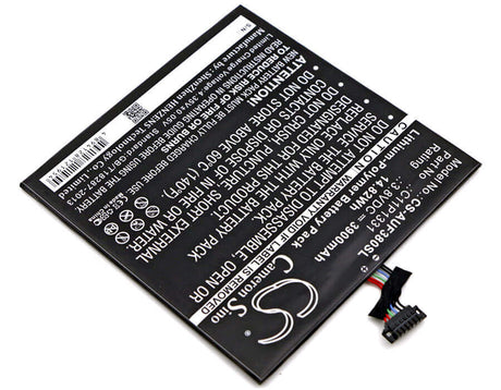 Battery For Asus Fonepad 8 Dual Sim, Fe380cg 3.8v, 3900mah - 14.82wh Tablet Cameron Sino Technology Limited   