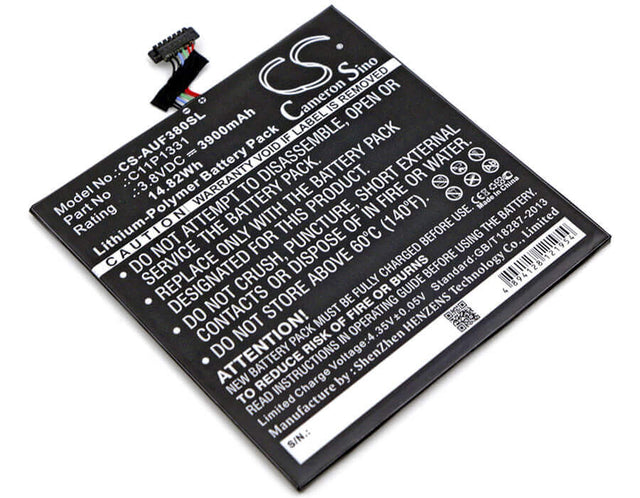 Battery For Asus Fonepad 8 Dual Sim, Fe380cg 3.8v, 3900mah - 14.82wh Tablet Cameron Sino Technology Limited   