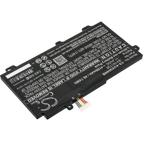 Notebook battery For Asus, Fx504, Fx504g, Fx504gd 11.4v, 4100mah - 46.74wh Notebook, Laptop Cameron Sino Technology Limited   