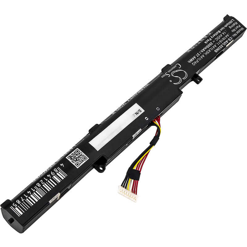 Battery For Asus, Gl553vd, Gl553vd-1a, Gl553vd-1b 14.4v, 2600mah - 37.44wh Notebook, Laptop Cameron Sino Technology Limited   