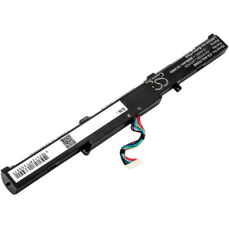 Battery For Asus, Gl752jw, Gl752vl, Gl752vl-1a, Gl752vl-2b 15v, 2600mah - 39.00wh Notebook, Laptop Cameron Sino Technology Limited   