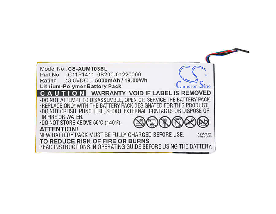 Battery For Asus Memo Pad 10 Me103k, Me0310k 1b, Me0310k 6a 3.8v, 5000mah - 19.00wh Tablet Cameron Sino Technology Limited   