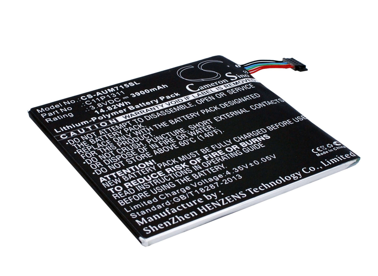 Battery For Asus Memo Pad Hd 7, Me715, Me175kg 3.8v, 3900mah - 14.82wh Tablet Cameron Sino Technology Limited   