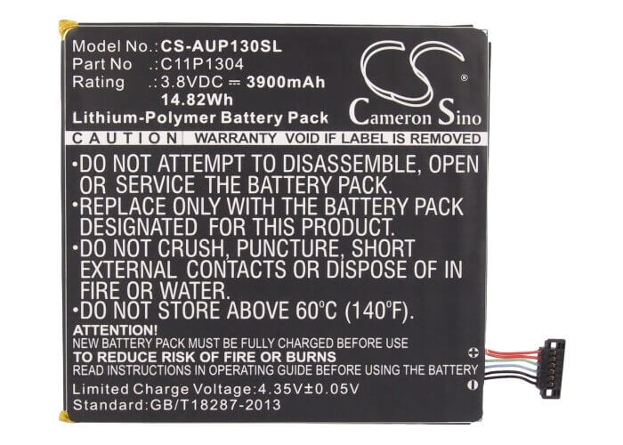 Battery For Asus Memo Pad Hd7, Me137, Me173x 3.8v, 3900mah - 14.82wh Tablet Cameron Sino Technology Limited   