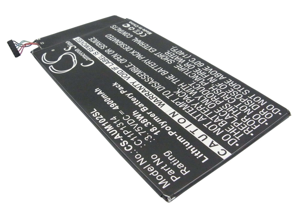 Battery For Asus Memo Pad Me102, Memo Pad Me102a, K00f 3.75v, 4900mah - 18.38wh Tablet Cameron Sino Technology Limited   