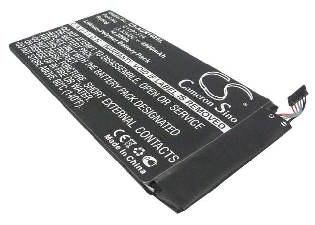 Battery For Asus Memo Pad Me102, Memo Pad Me102a, K00f 3.75v, 4900mah - 18.38wh Tablet Cameron Sino Technology Limited   