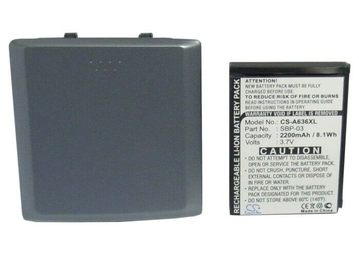 Battery For Asus Mypal A630, Mypal A632, Mypal A632n 3.7v, 2200mah - 8.14wh GPS, Navigator Cameron Sino Technology Limited   