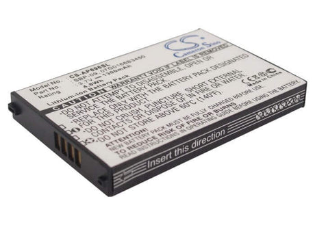 Battery For Asus Mypal A686, Mypal A696, Mypal A626 3.7v, 1300mah - 4.81wh PDA, Pocket PC Cameron Sino Technology Limited   