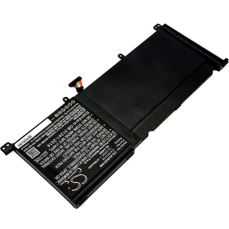 Battery For Asus N501jw-1a, G60jw4720, N501jw-1b 15.2v, 3700mah - 56.24wh Notebook, Laptop Cameron Sino Technology Limited   