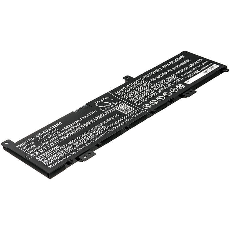 Battery For Asus, N580, N580gd, N580gd-db74 11.49v, 4050mah - 46.53wh Notebook, Laptop Cameron Sino Technology Limited   