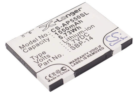 Battery For Asus P550, Solaris 3.7v, 1550mah - 5.74wh Batteries for Electronics Cameron Sino Technology Limited (Suspended)   