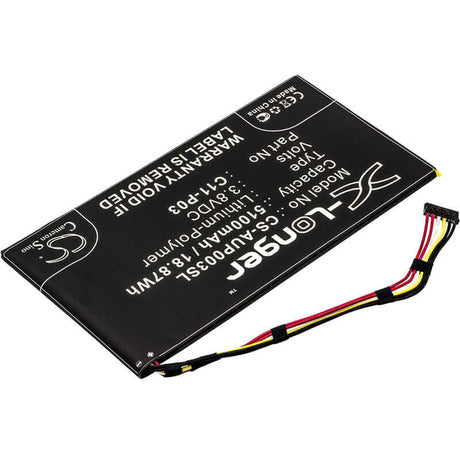 Battery For Asus Padfone 2 Tablet, Padfone 2 (a68) Tablet 3.8v, 5100mah - 19.38wh Tablet Cameron Sino Technology Limited   