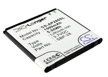 Battery For Asus Padfone, A66, T20 3.7v, 1500mah - 5.55wh Mobile, SmartPhone Cameron Sino Technology Limited   