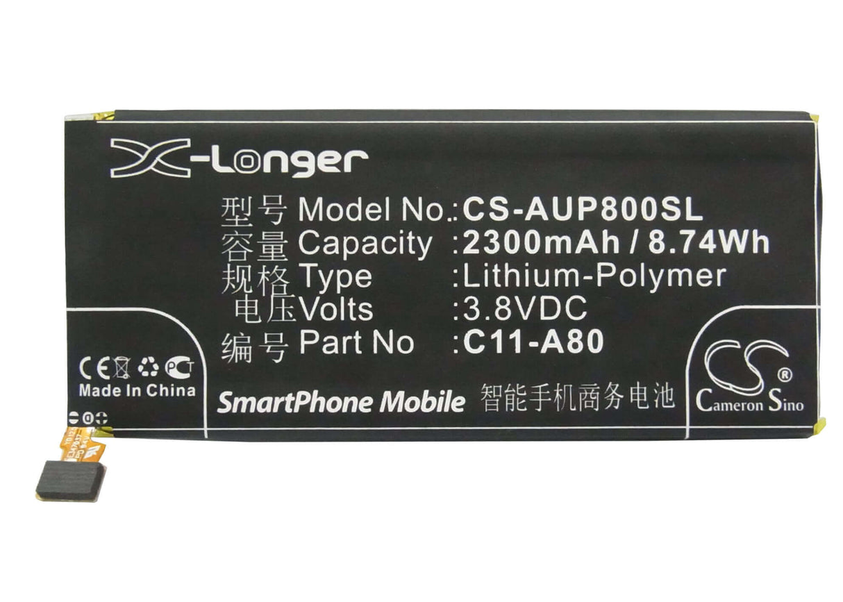 Battery For Asus Padfone A80, Infinity A80, Padfone Infinity 3.8v, 2300mah - 8.74wh Mobile, SmartPhone Cameron Sino Technology Limited   