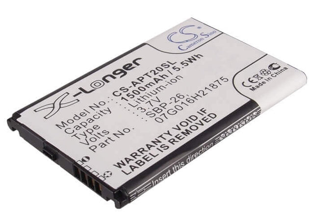 Battery For Asus T20 3.7v, 1500mah - 5.55wh Mobile, SmartPhone Cameron Sino Technology Limited   