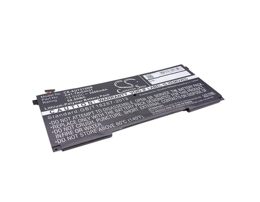 Battery For Asus, Taichi 31, Taichi 31 Dh51, Taichi 31-cx003h 15v, 3500mah - 52.50wh Notebook, Laptop Cameron Sino Technology Limited   