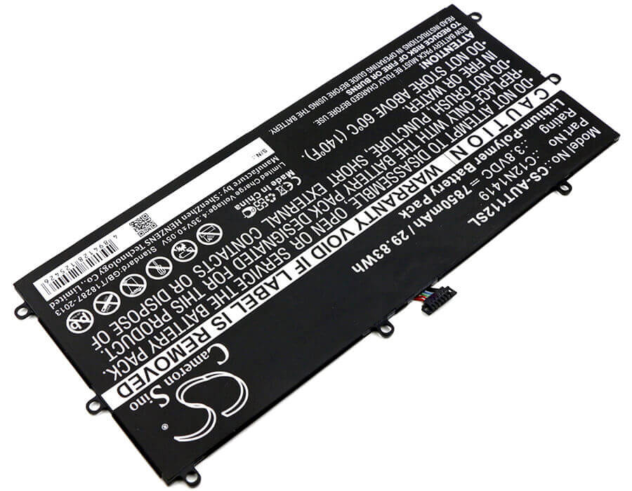 Battery For Asus, Transformer Book T100 Chi, Transformer Book T100chi-fg 3.8v, 7850mah - 29.83wh Tablet Cameron Sino Technology Limited   