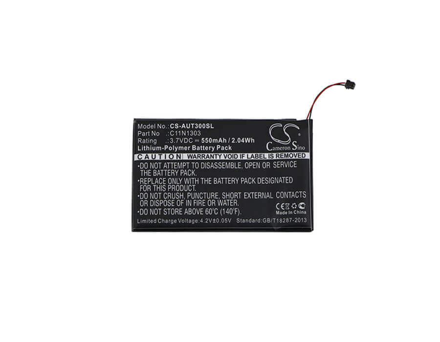 Battery For Asus, Transformer Book T300la 3.7v, 550mah - 2.04wh Tablet Cameron Sino Technology Limited   