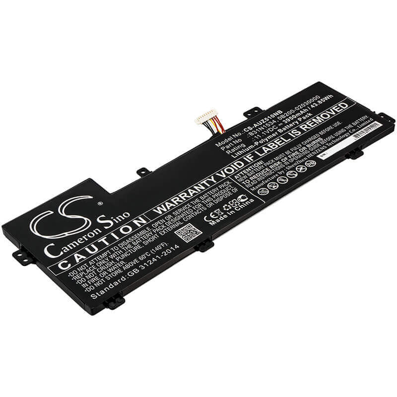 Battery For Asus, Ux510uw, Ux510uw1a, Ux510uw-1a 11.1v, 3950mah - 43.85wh Notebook, Laptop Cameron Sino Technology Limited   