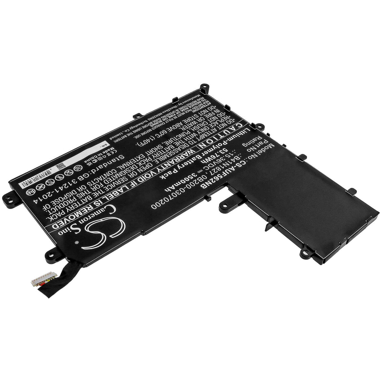 Battery For Asus, Ux562fa, Ux562fa-2g, Ux562fa-2s 15.36v, 3500mah - 53.76wh Notebook, Laptop Cameron Sino Technology Limited   