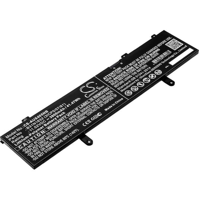 Battery For Asus, Vivobook 14, X405, X405ua 11.52v, 3600mah - 41.47wh Notebook, Laptop Cameron Sino Technology Limited   